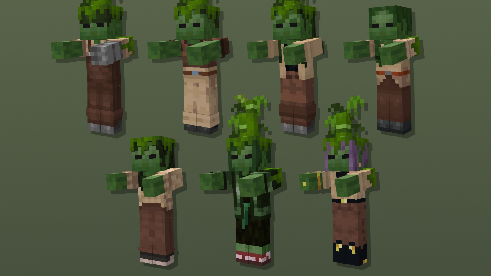 Better Zombies Screenshots Minecraft Resource Packs Curseforge