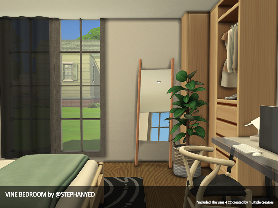 Vine Bedroom The Sims 4 Rooms / Lots