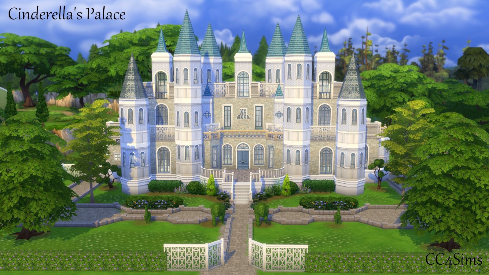 Cinderella's Castle DV - The Sims 4 Rooms / Lots - CurseForge