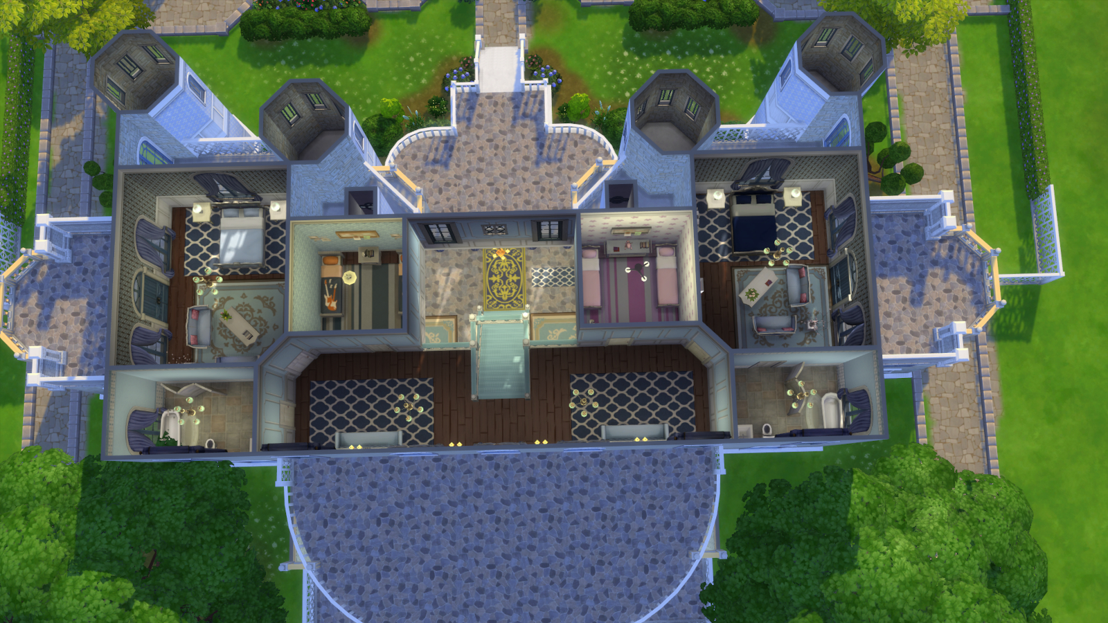 Cinderella's Castle DV - The Sims 4 Rooms / Lots - CurseForge