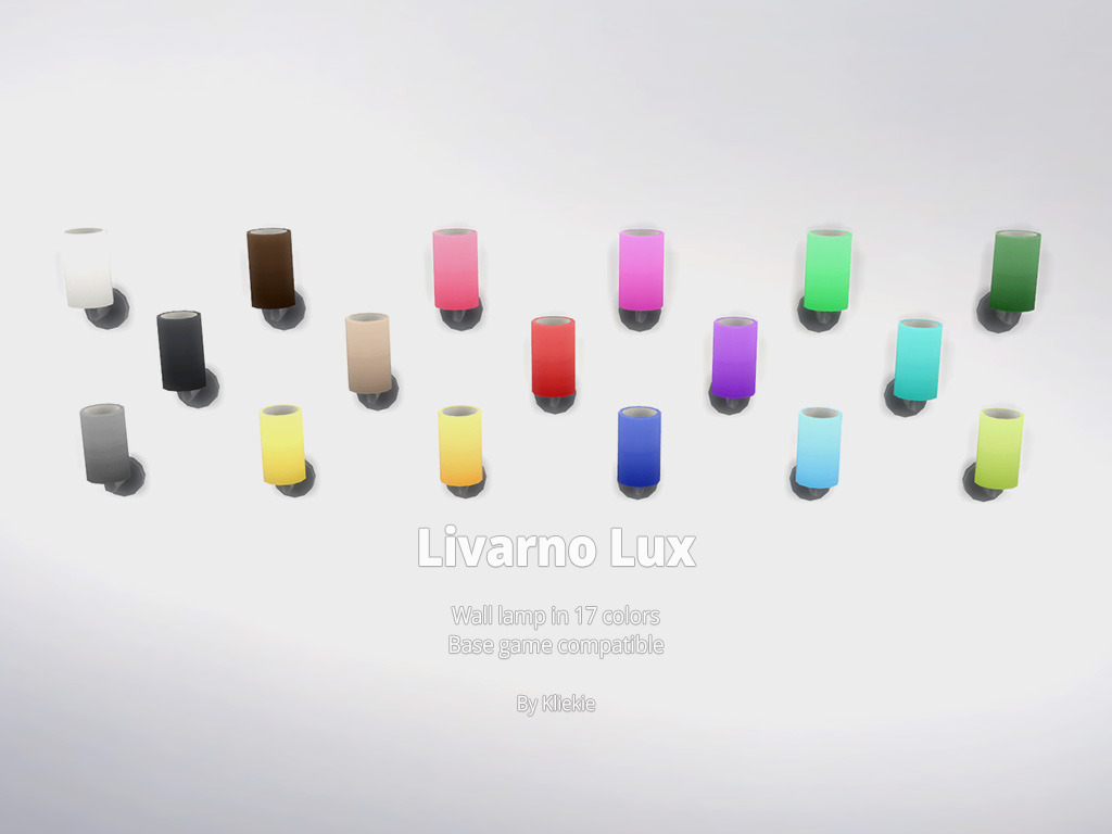 Livarno Lux Lighting Set - The Sims 4 Build / Buy - CurseForge