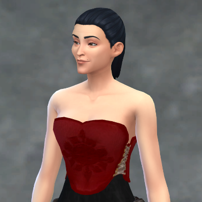 TSM Courtesan Outfit Top Separated + Skirts