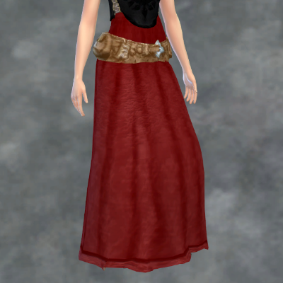 TSM Courtesan Outfit Top Separated + Skirts