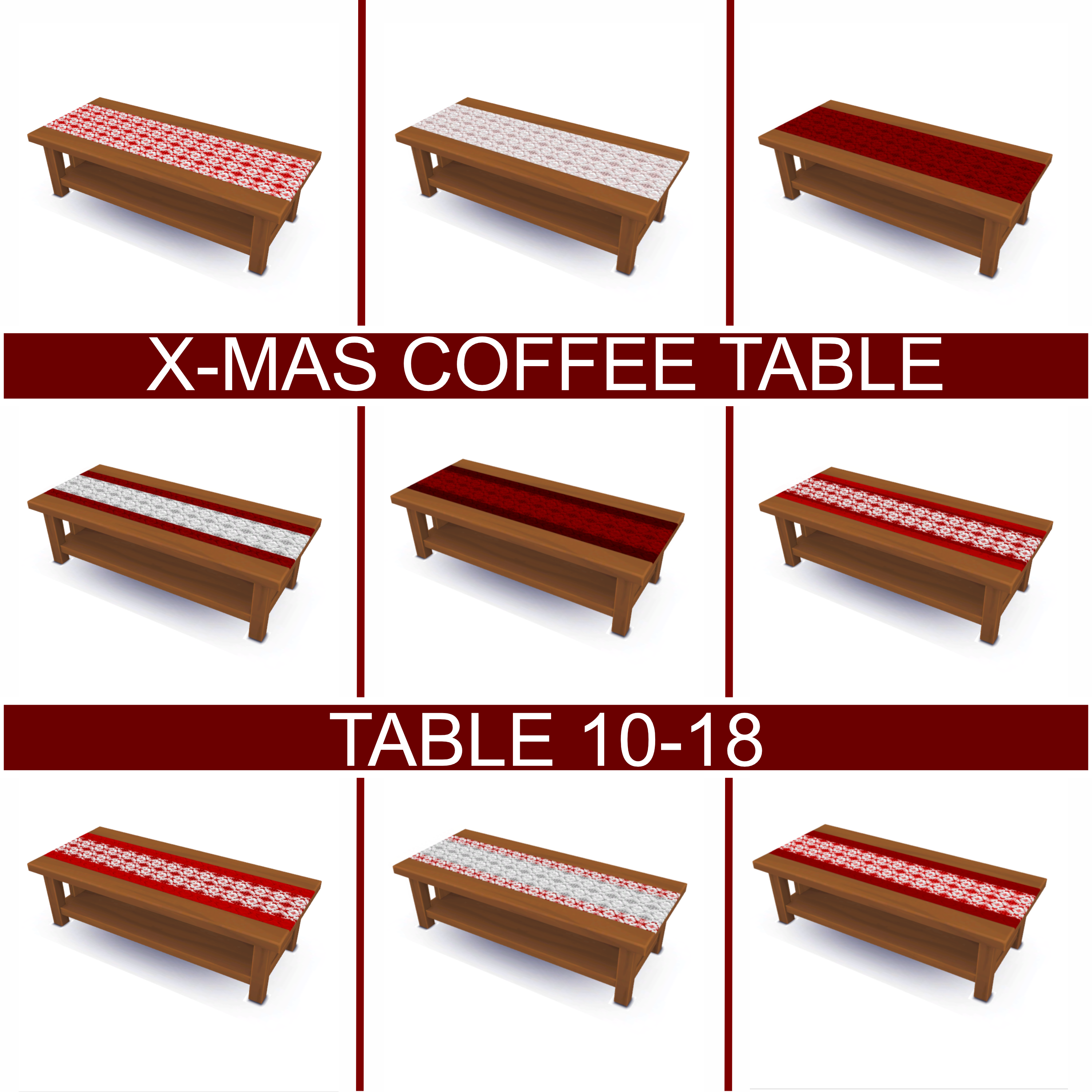 Coffee table colour 10-18