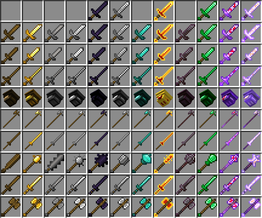 Many Different Weapons: The Art of War Update - Minecraft Mods - CurseForge