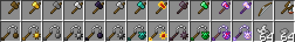 All the new Ranged Weapons