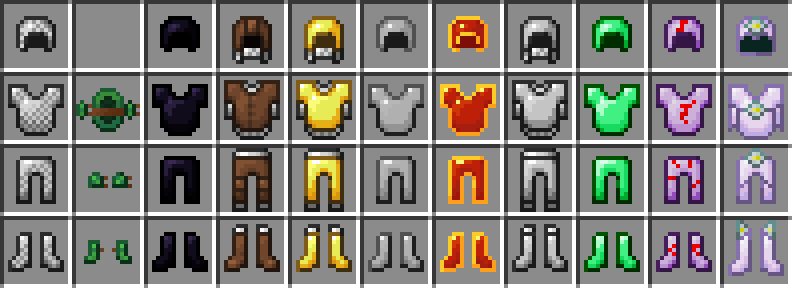 All the New Armors