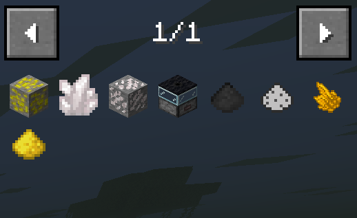 Items and Blocks From The Mod