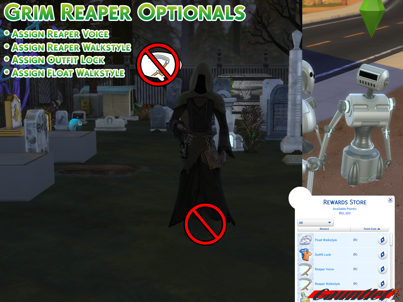 Grim Reaper Optionals - The Sims 4 Mods - CurseForge