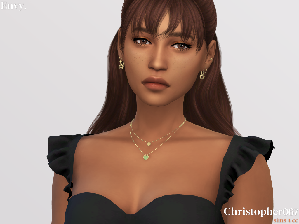 QICC - Genevieve Hair - The Sims 4 Create a Sim - CurseForge