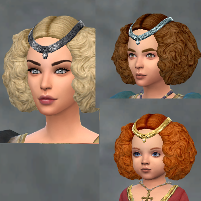 GegeSims - Mariana Hair - The Sims 4 Create a Sim - CurseForge