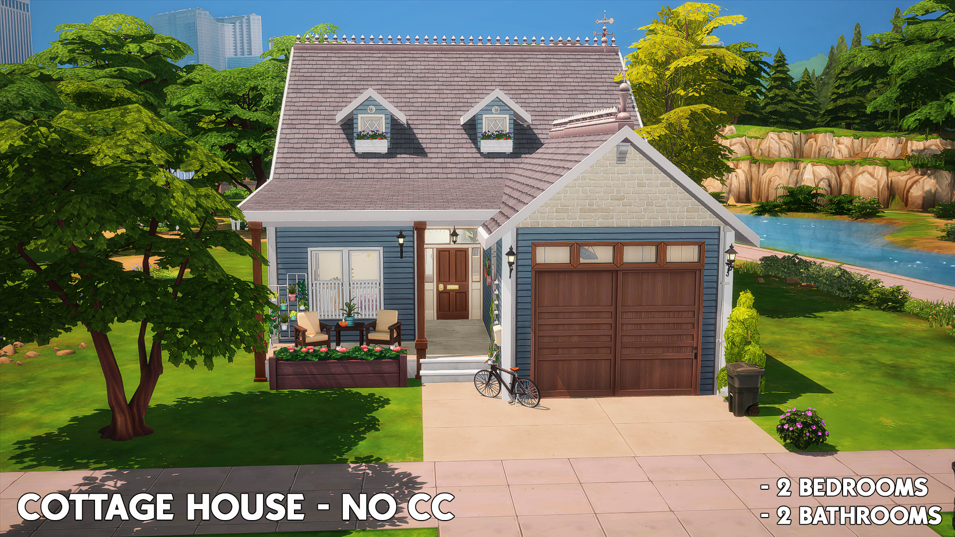 Cottage House - The Sims 4 Rooms / Lots - CurseForge