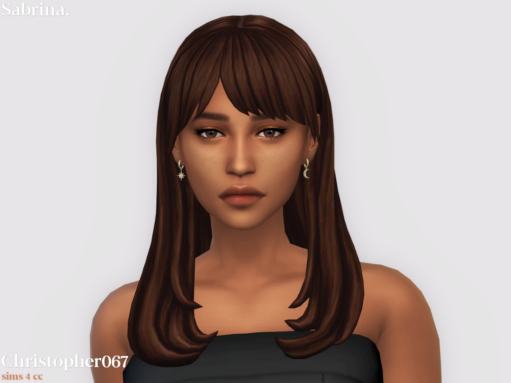 GegeSims - Mariana Hair - The Sims 4 Create a Sim - CurseForge