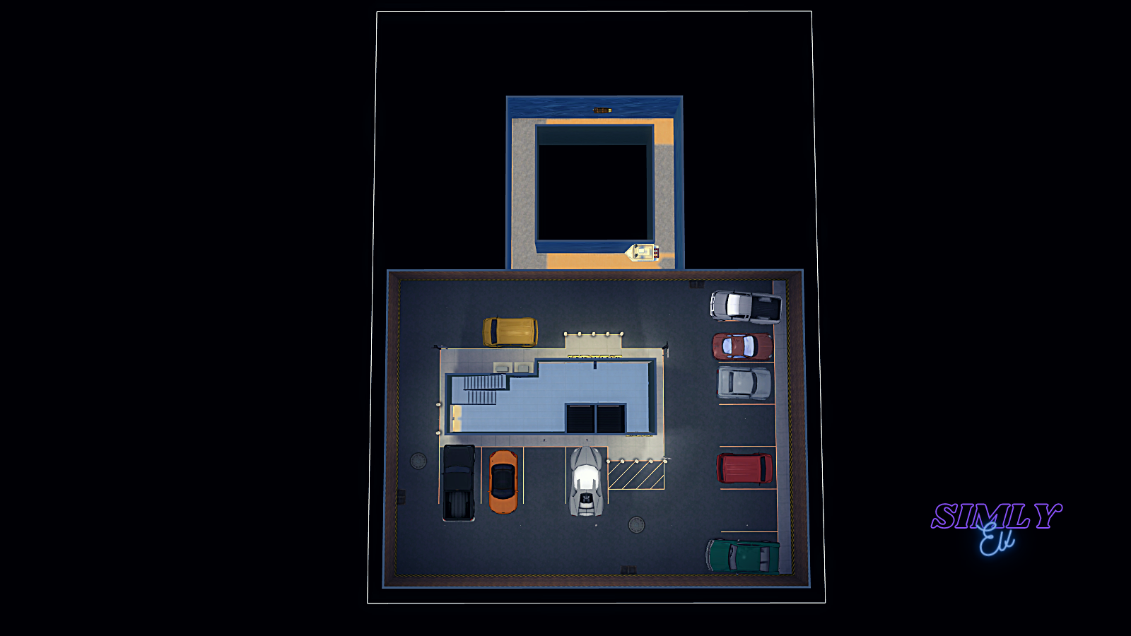 Floor Plan - Parking Garage