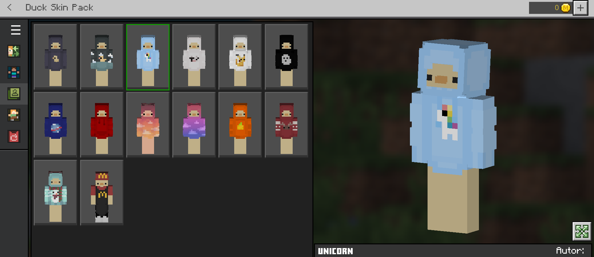 Netflix Duck Minecraft Skin