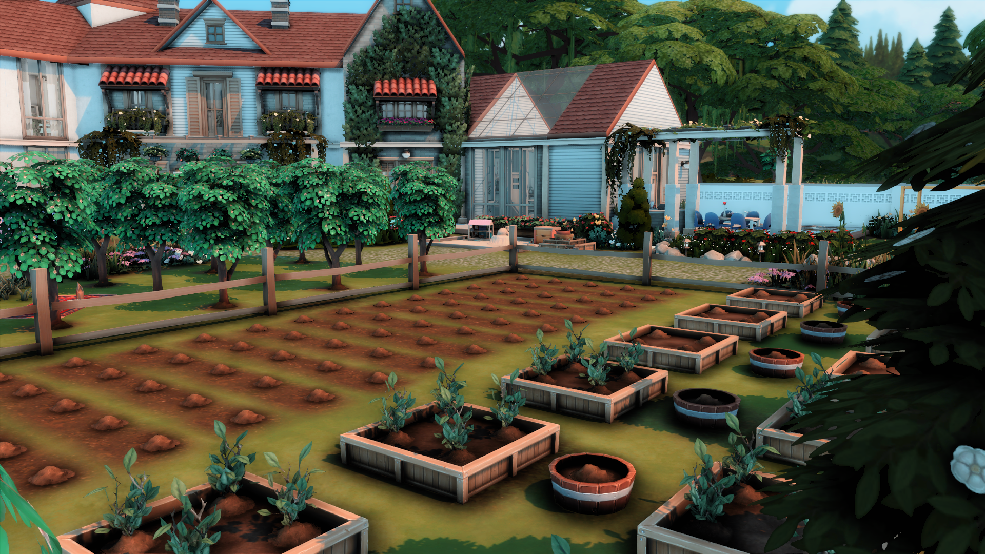 Summer Garden（63 items） - The Sims 4 Build / Buy - CurseForge