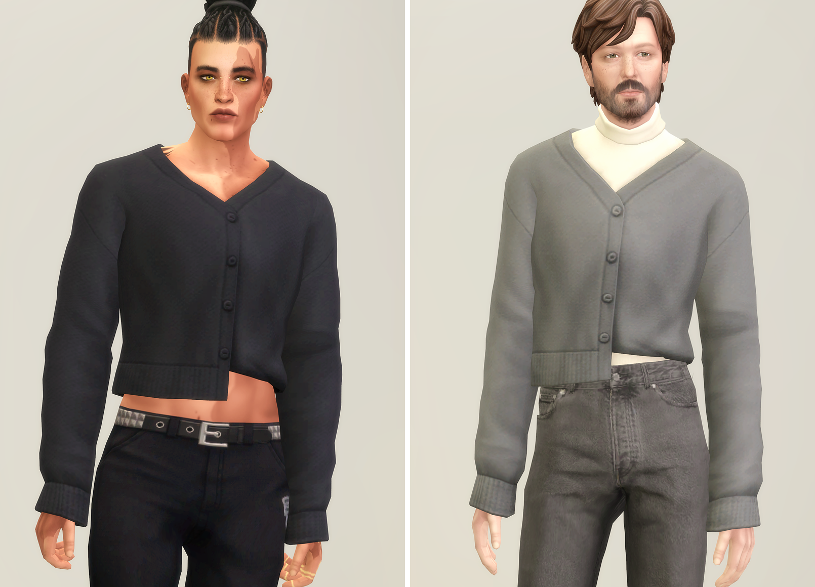 Cute Cardigan - The Sims 4 Create a Sim - CurseForge