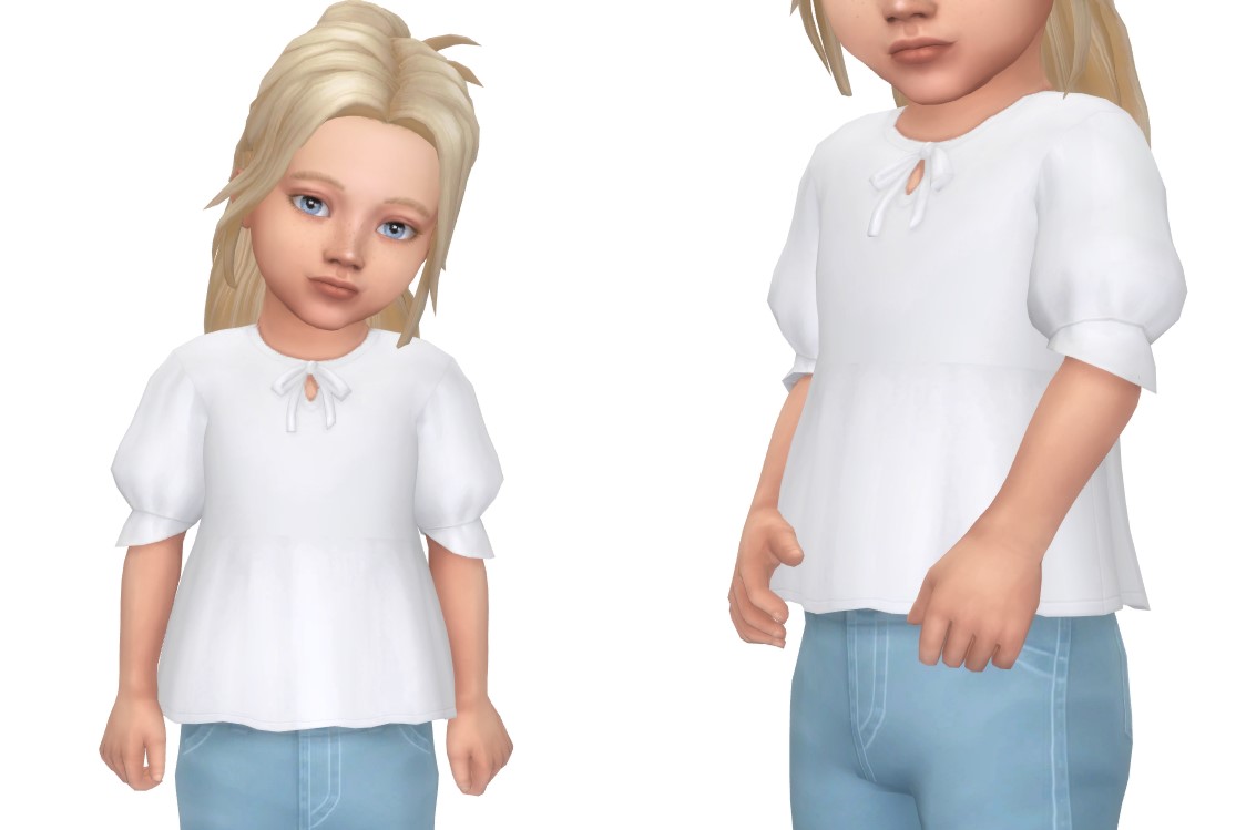 VALERIE - toddler top - The Sims 4 Create a Sim - CurseForge