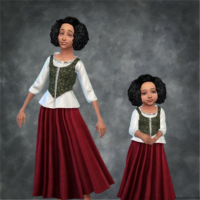 dress conversions - child - The Sims 4 Create a Sim - CurseForge