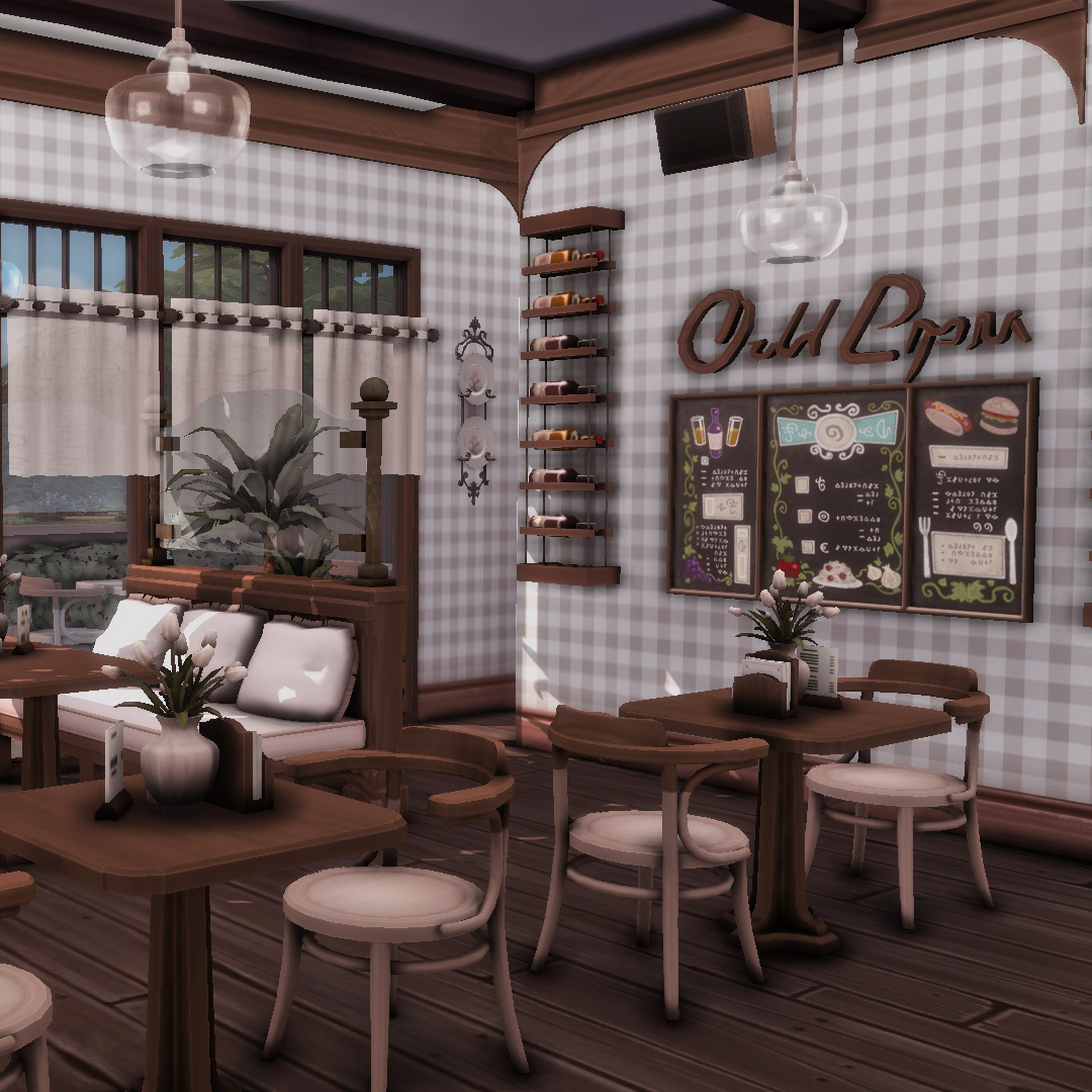 Willlow Creek cafe - The Sims 4 Rooms / Lots - CurseForge