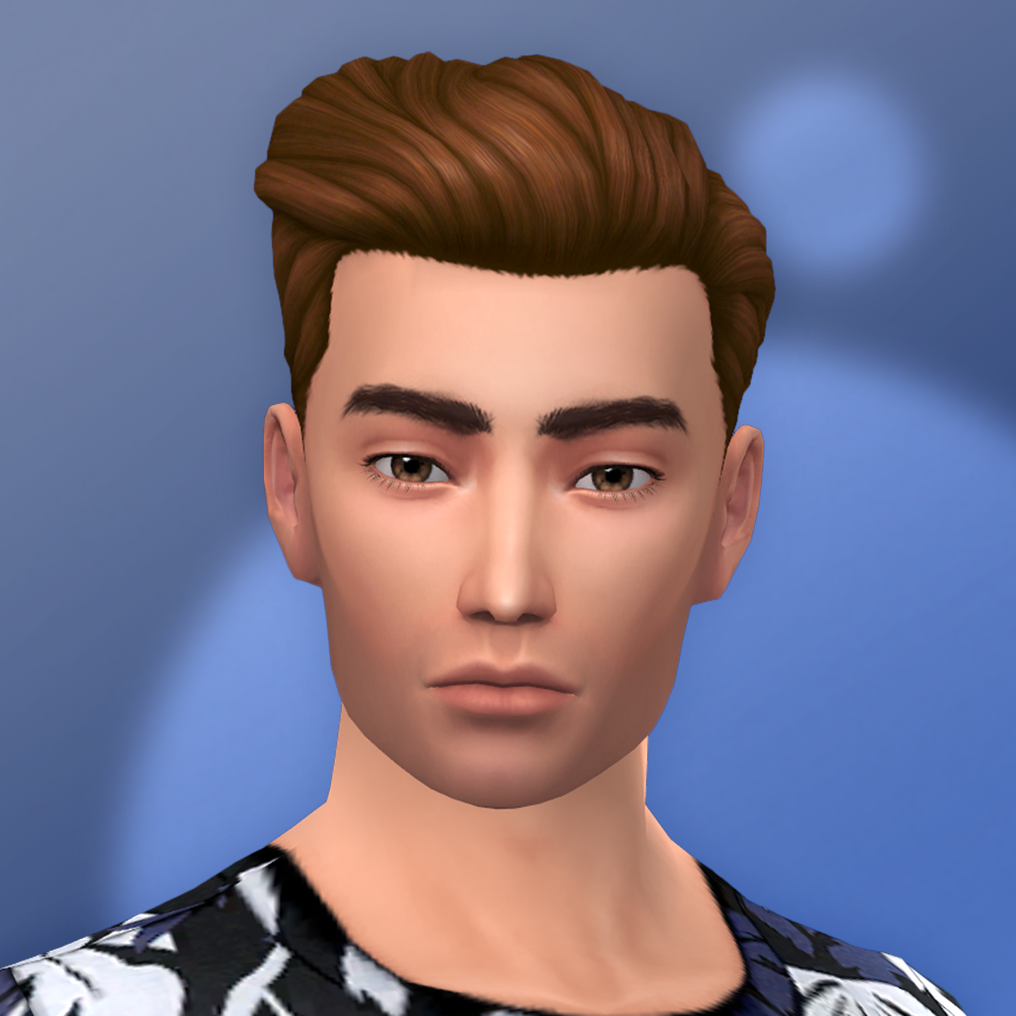 QICC - Leon Hair - The Sims 4 Create a Sim - CurseForge