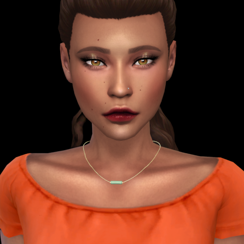 Jade Bar Necklace - The Sims 4 Create a Sim - CurseForge