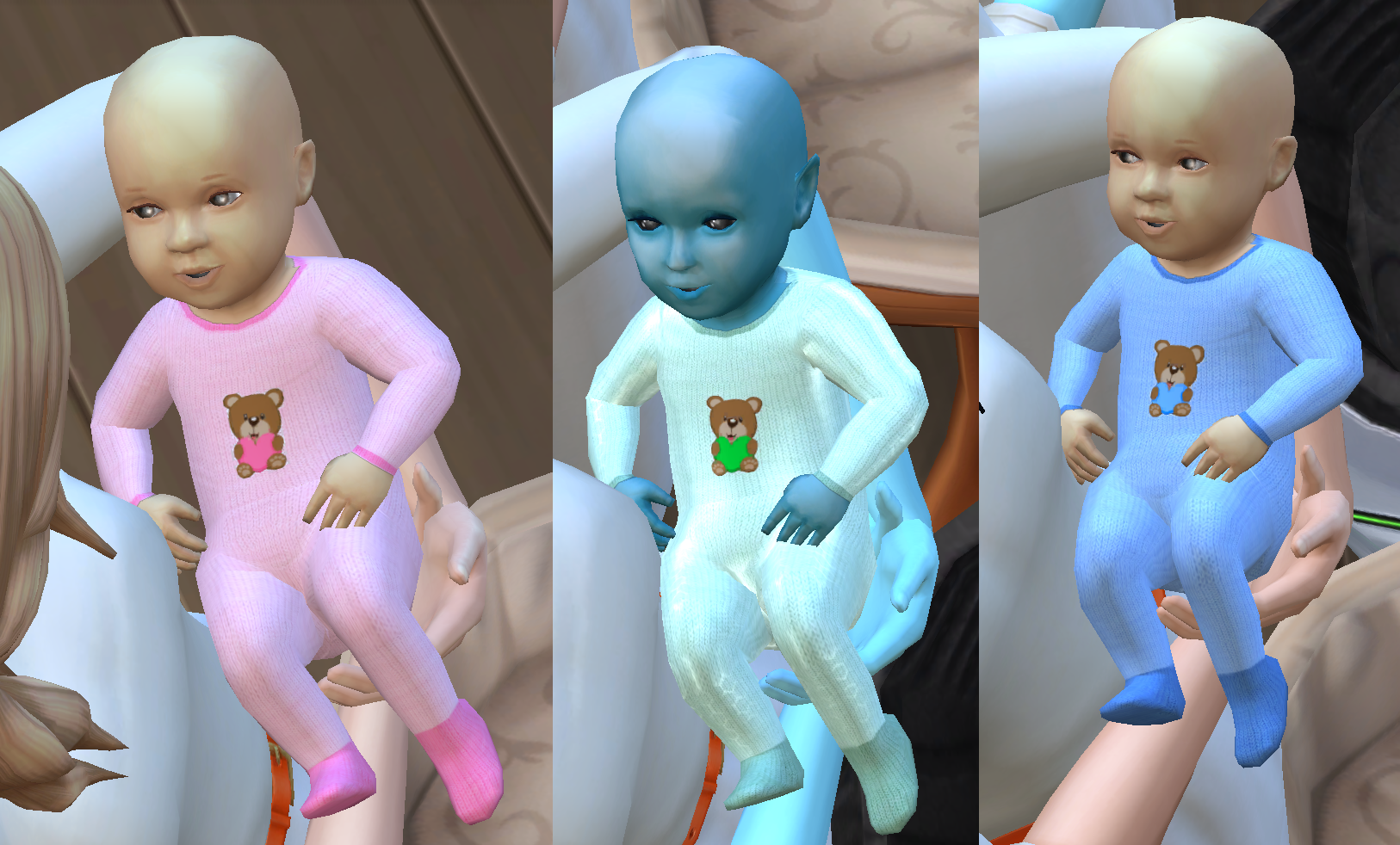 Bear onesie baby outfit - The Sims 4 Mods - CurseForge