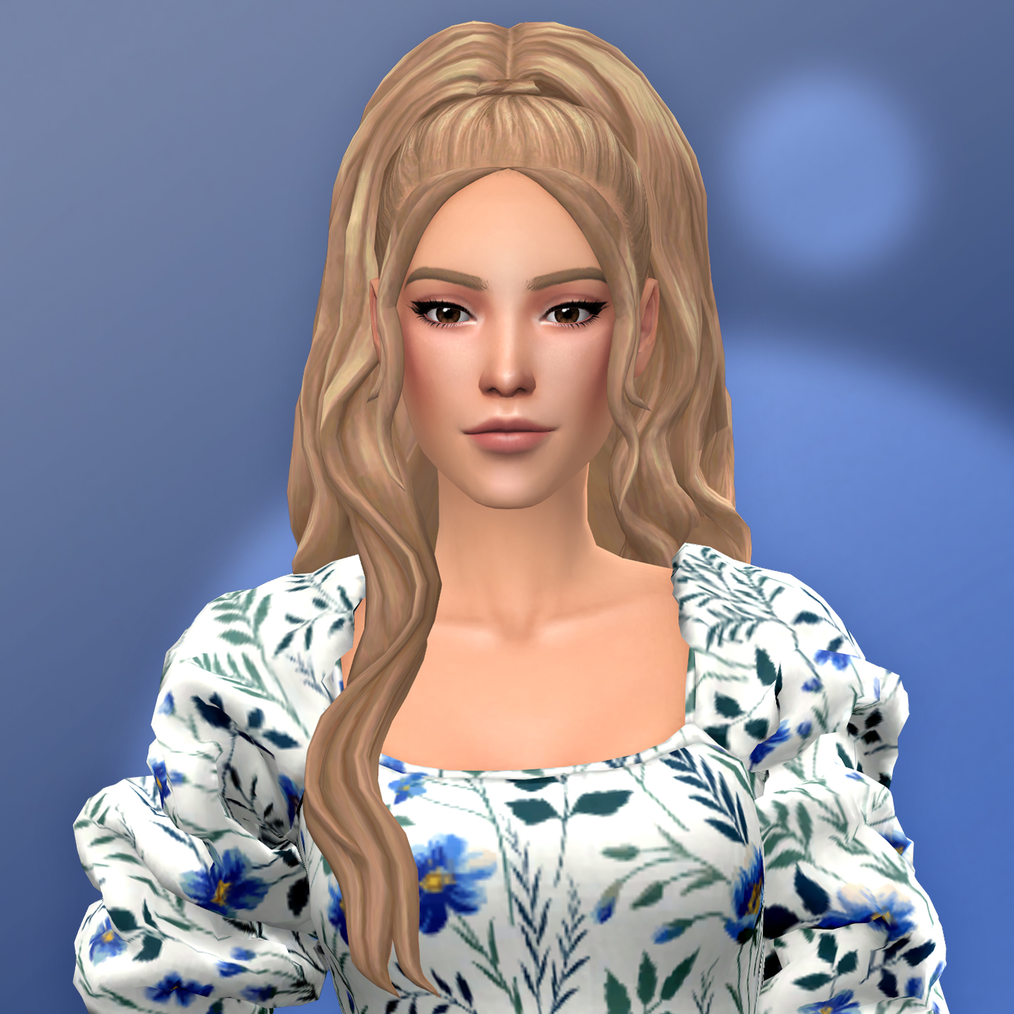 Qicc Gloria Hair With Bangs The Sims 4 Create A Sim Curseforge