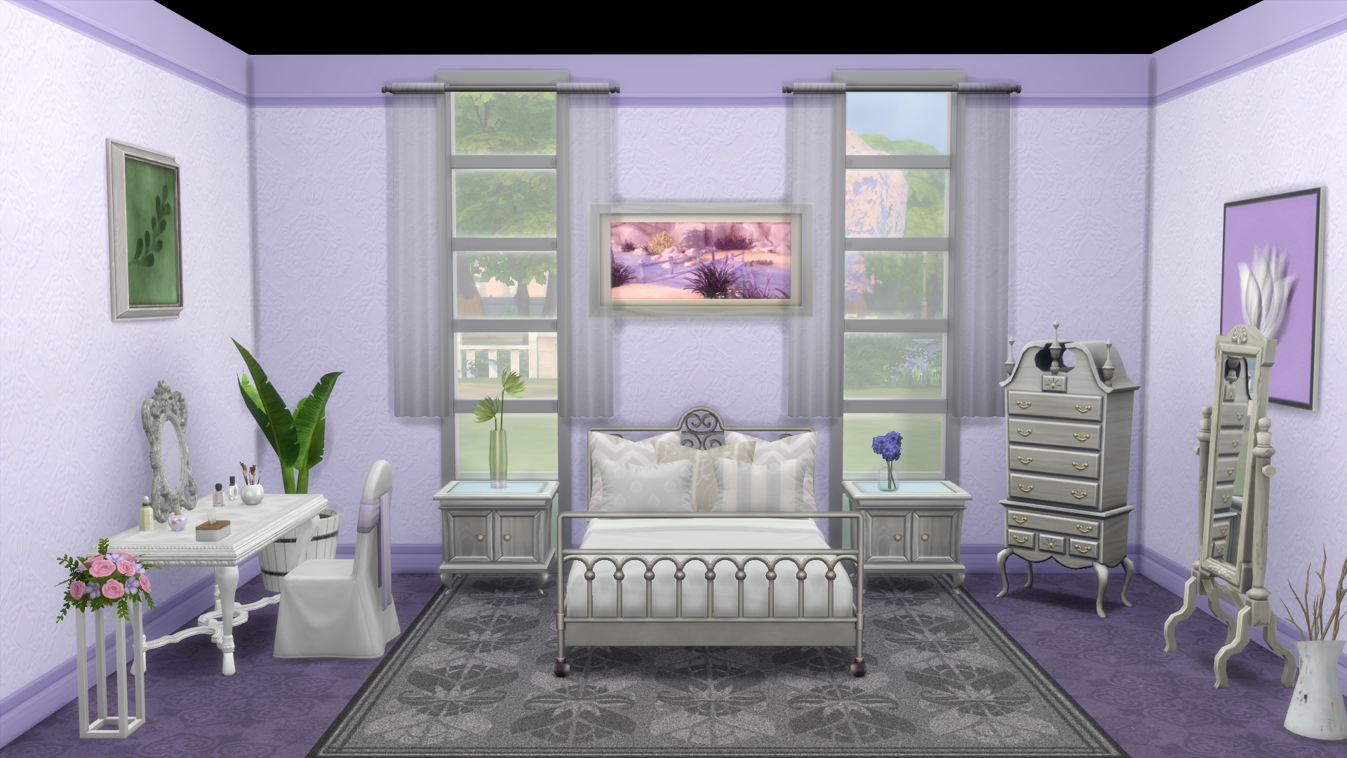 Live in game decoration medium wall