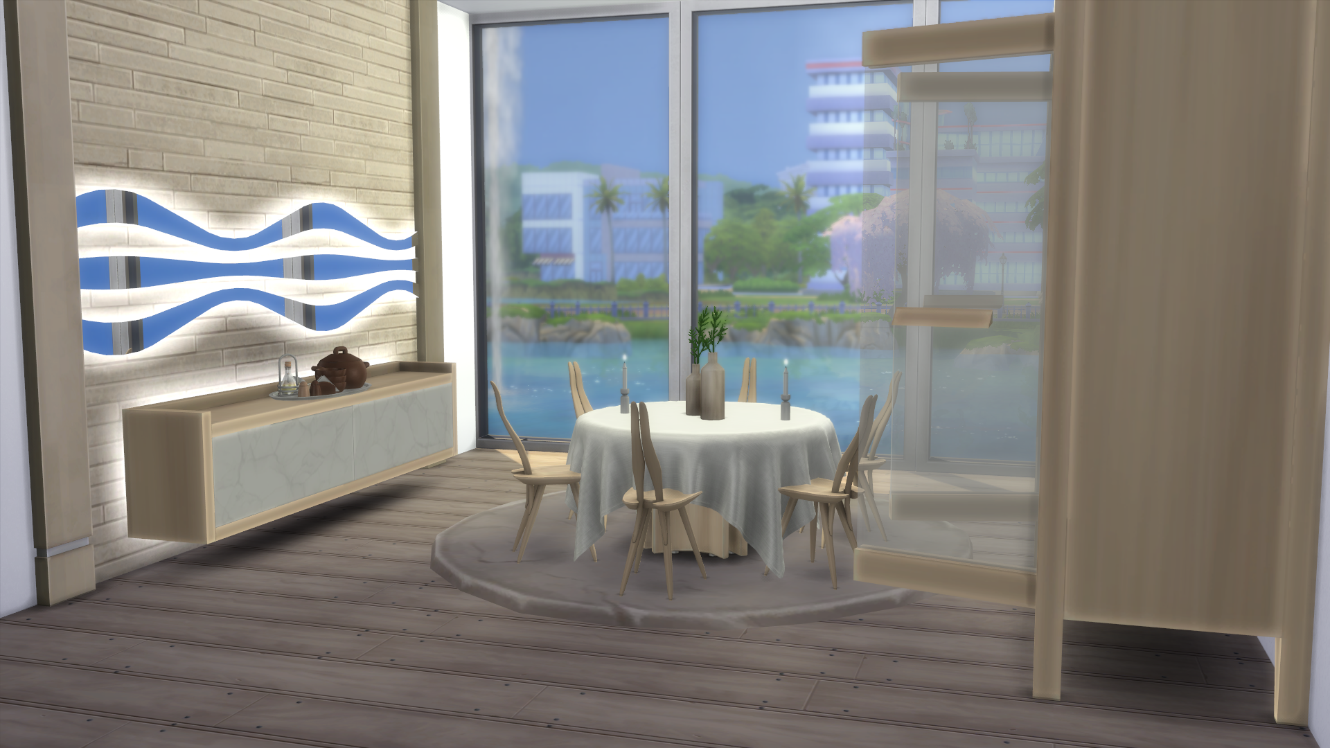 Dina Dining Room The Sims 4 Build / Buy