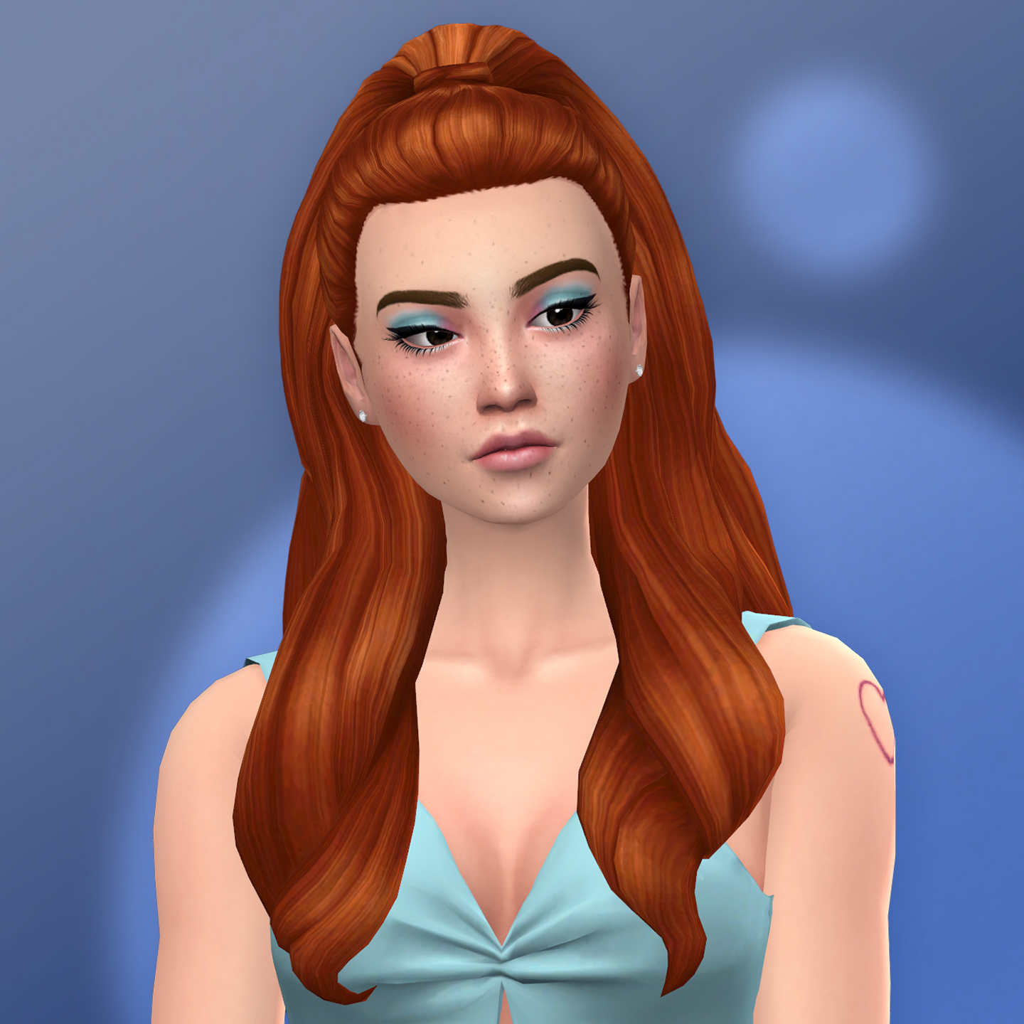 QICC - Adriana Hair - The Sims 4 Create a Sim - CurseForge