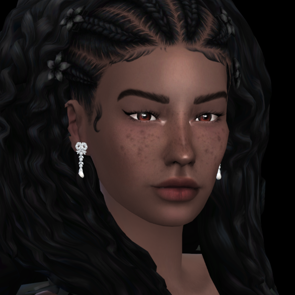 Diamond Bow Earrings - The Sims 4 Create a Sim - CurseForge