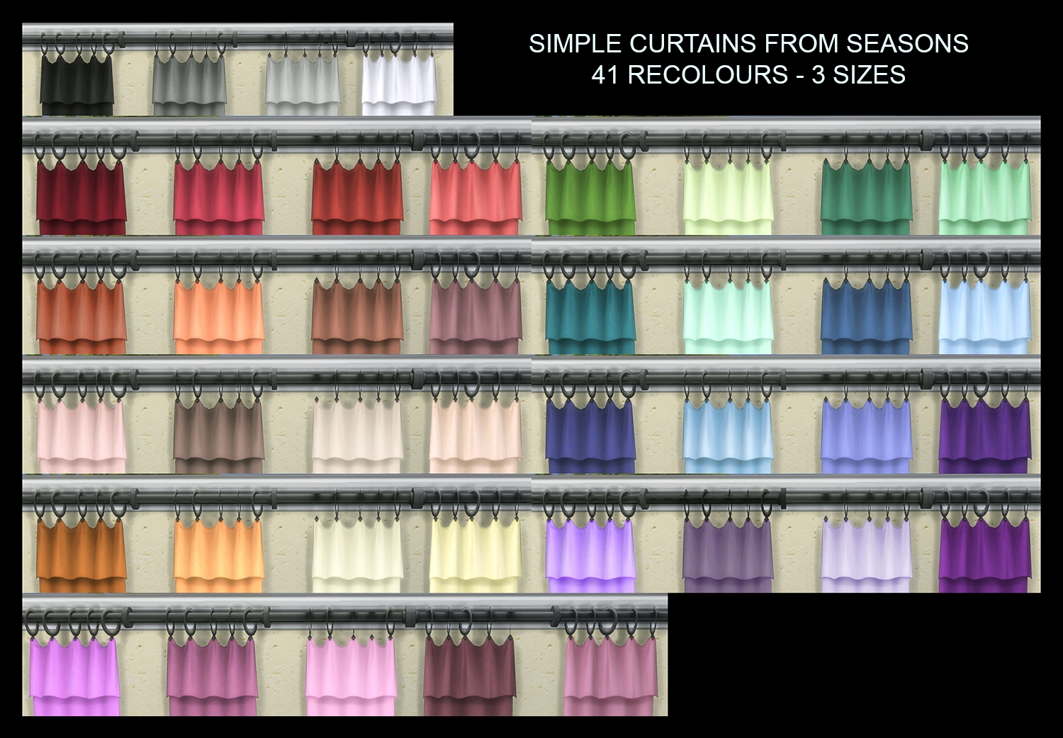 Showing all 41 colours