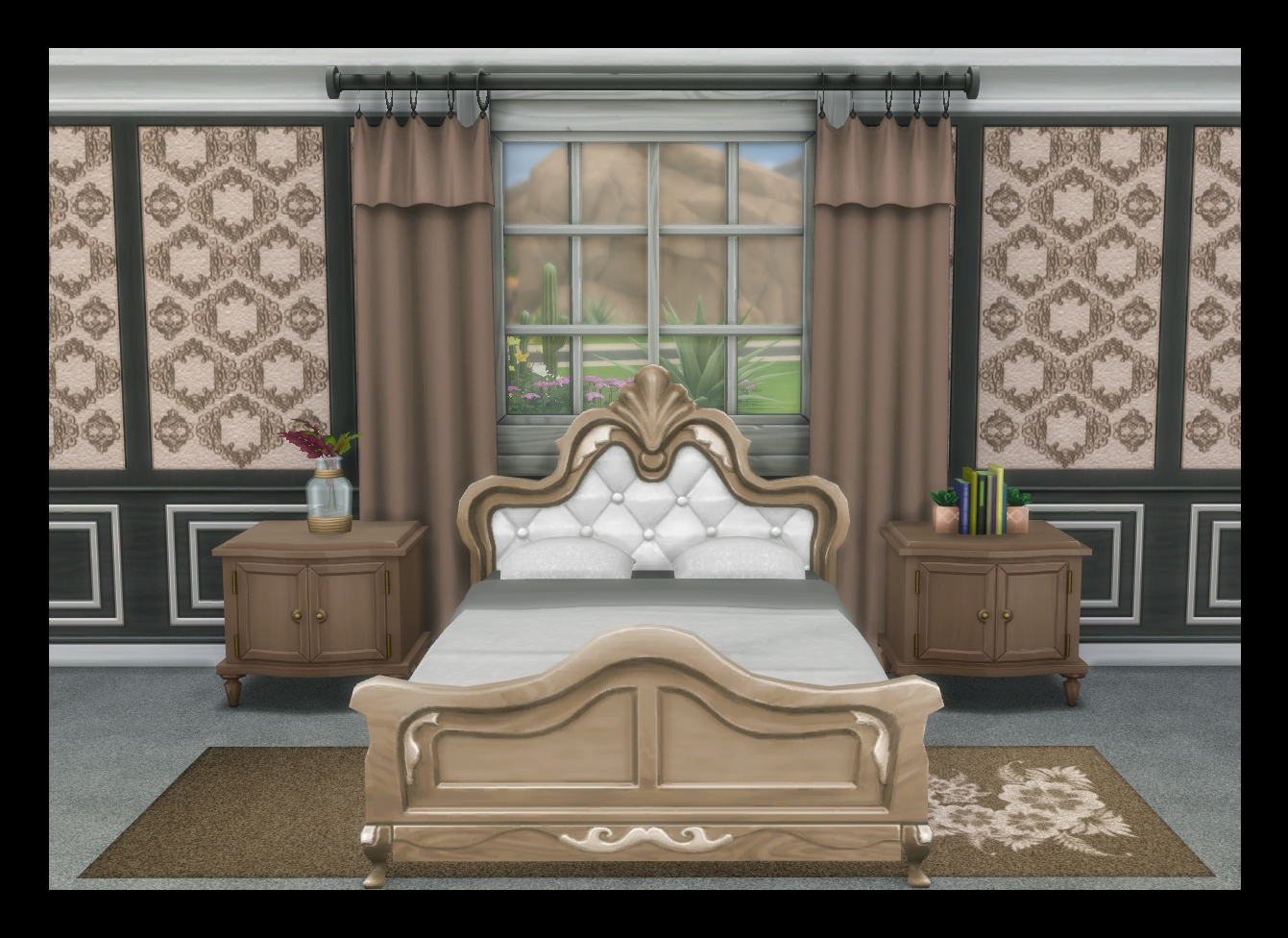 Simple Curtains Recolours - 3 Sizes - Seasons Required - The Sims 4 ...