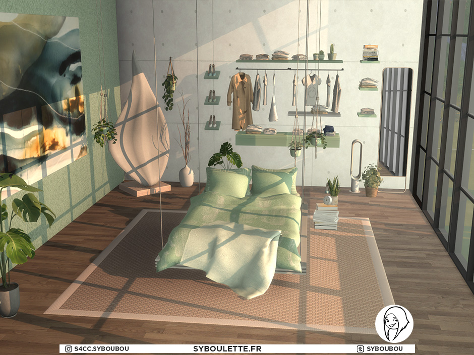 Agnes bedroom (2022) - The Sims 4 Build / Buy - CurseForge