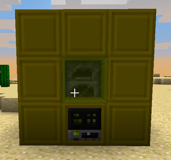 The desert furnace machine that is in the modpack.