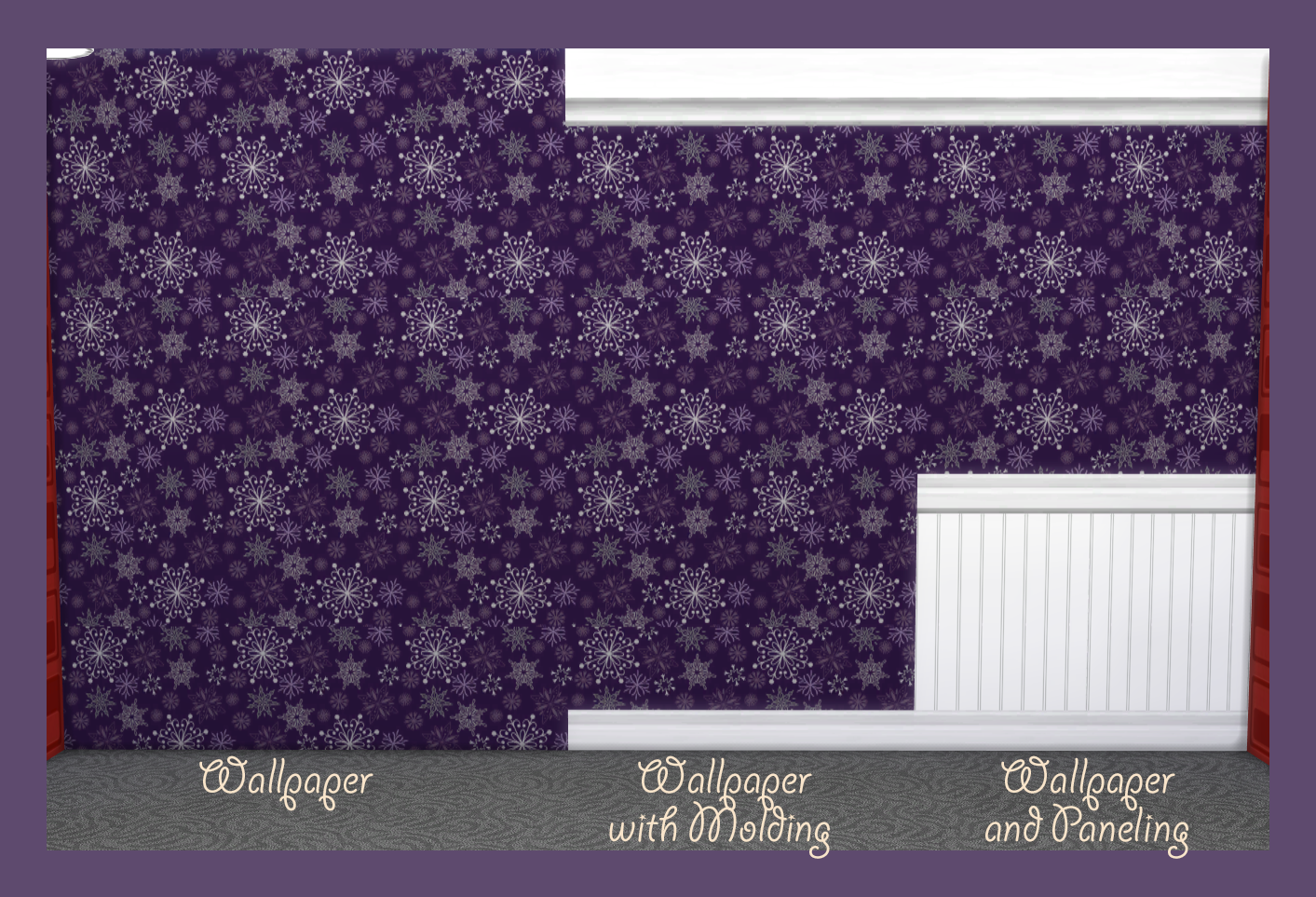 All colours and patterns available in 3 versions