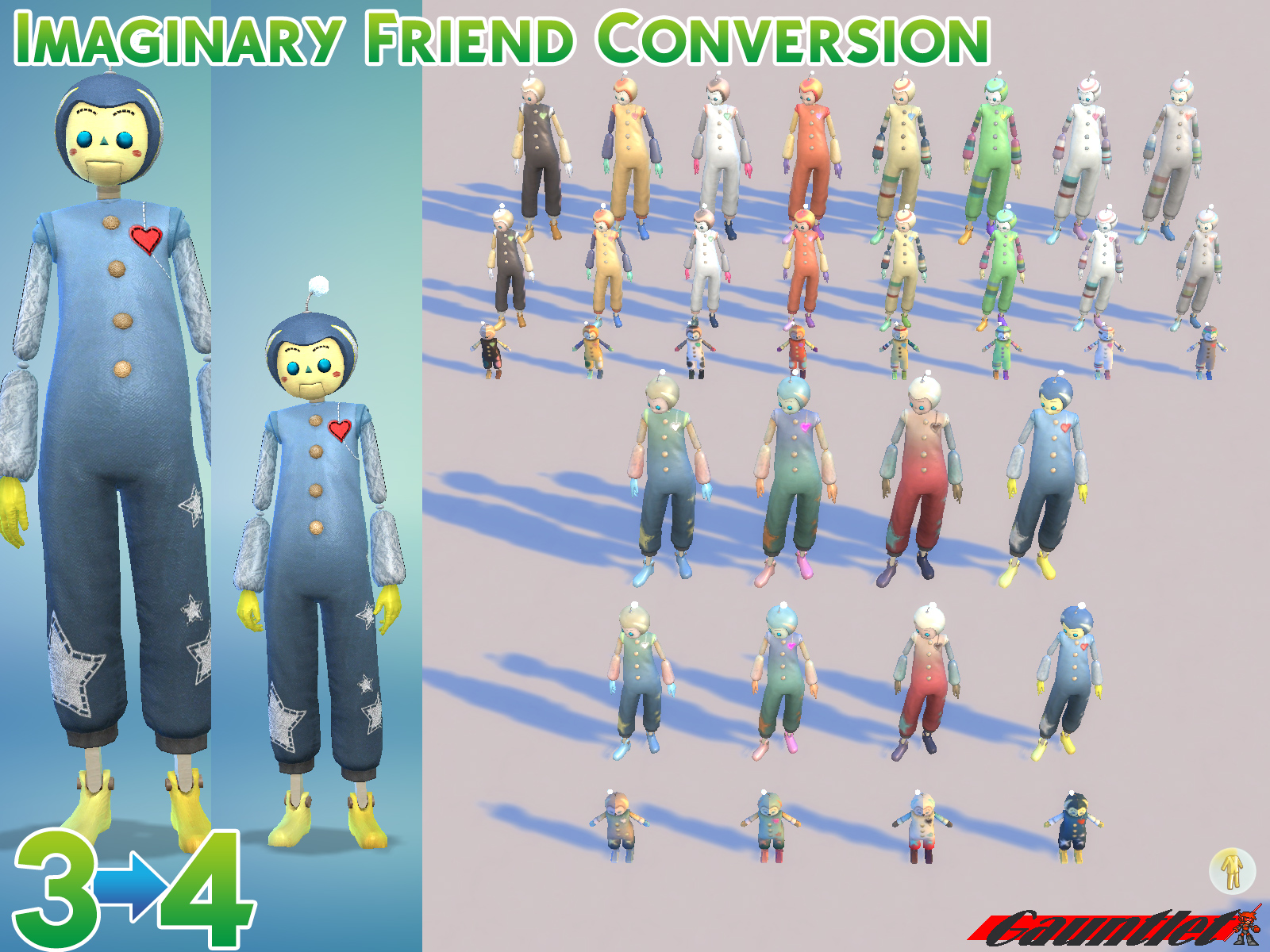 Imaginary Friend - ts3 Conversion - The Sims 4 Create a Sim - CurseForge