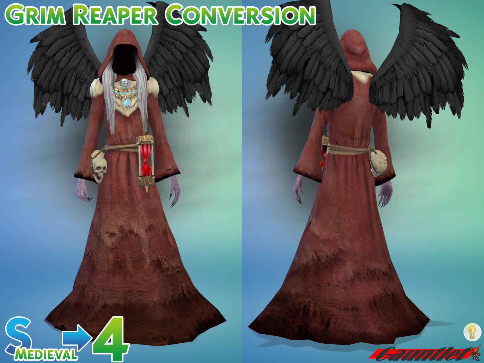 Download Grim Reaper - Medieval Conversion The Sims 4 Mods - CurseForge