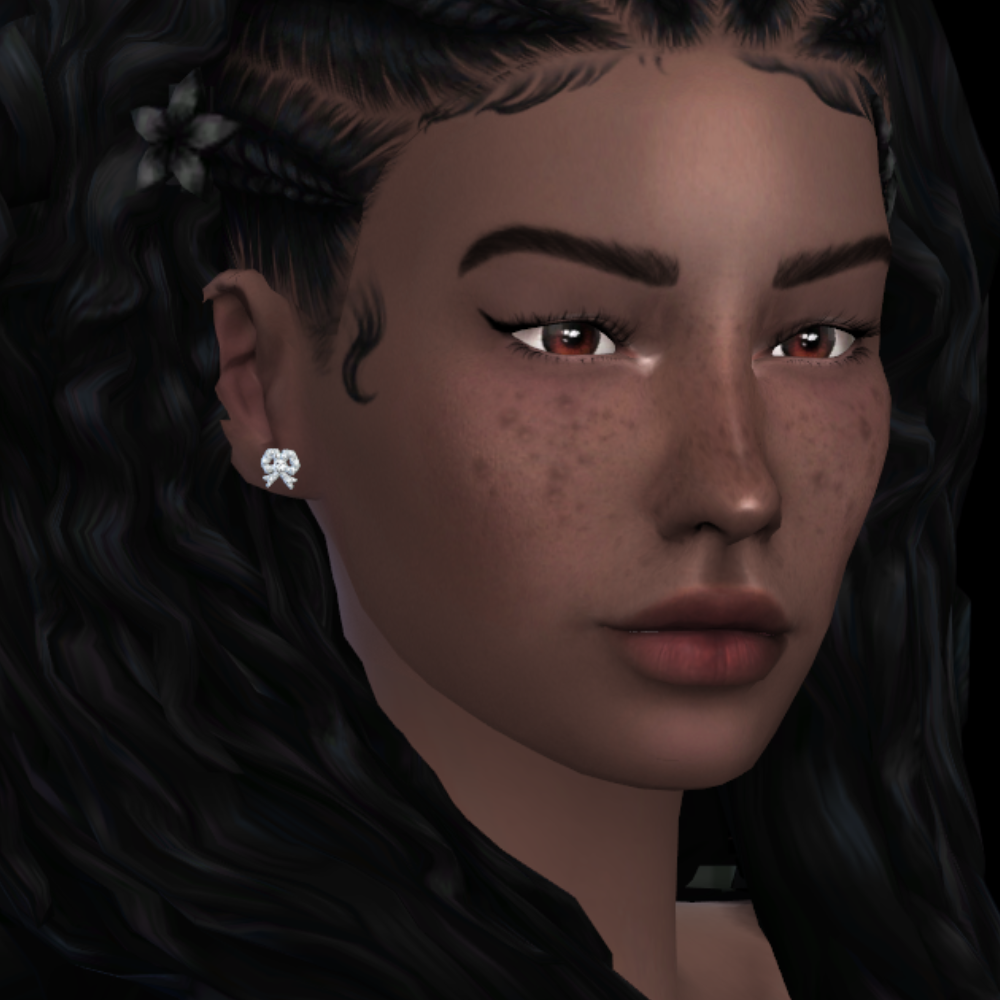 Diamond Bow Studs - Screenshots - The Sims 4 Create a Sim - CurseForge