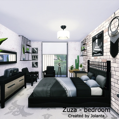 Zuza - bedroom - The Sims 4 Rooms / Lots - CurseForge