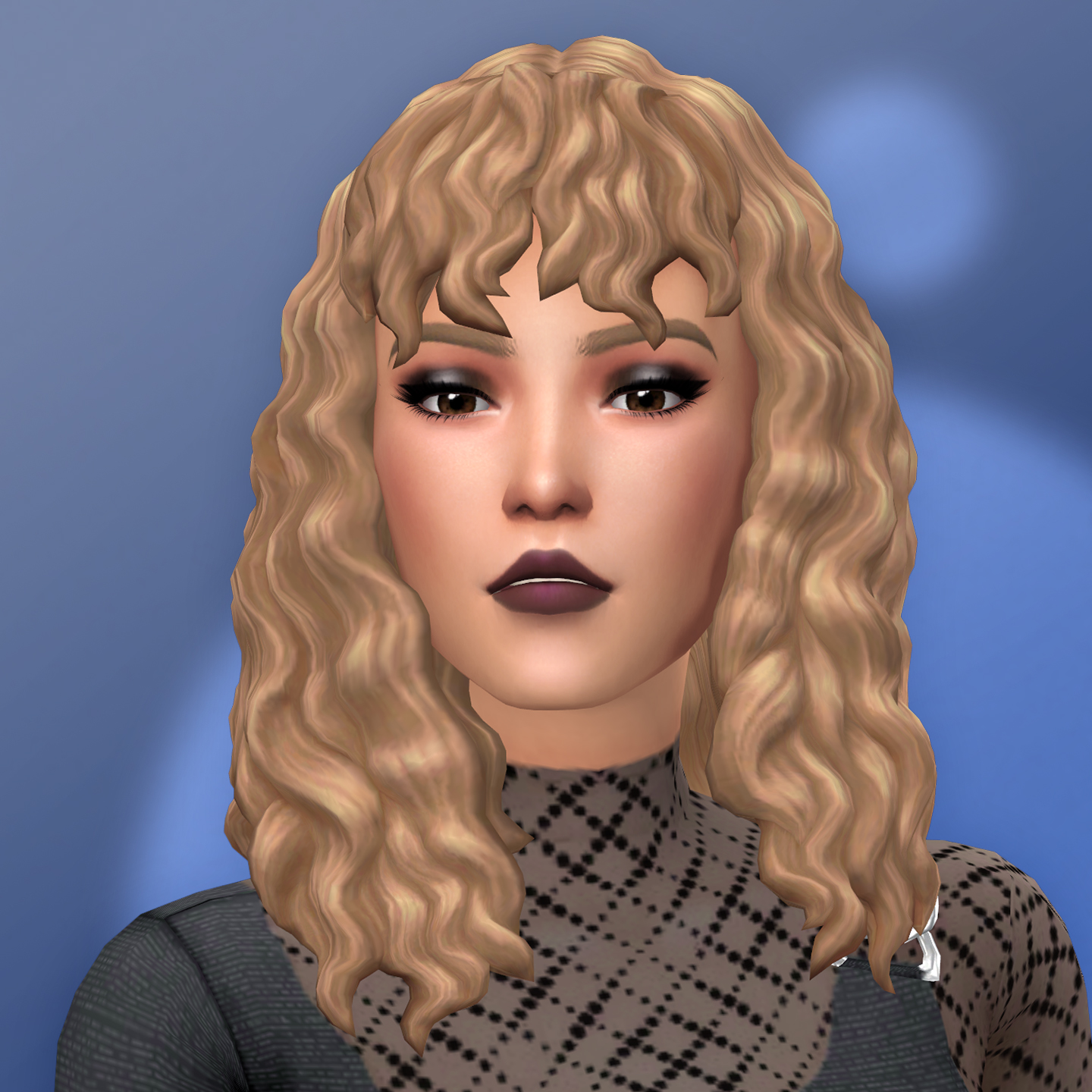 QICC - Nisma Hair - The Sims 4 Create a Sim - CurseForge