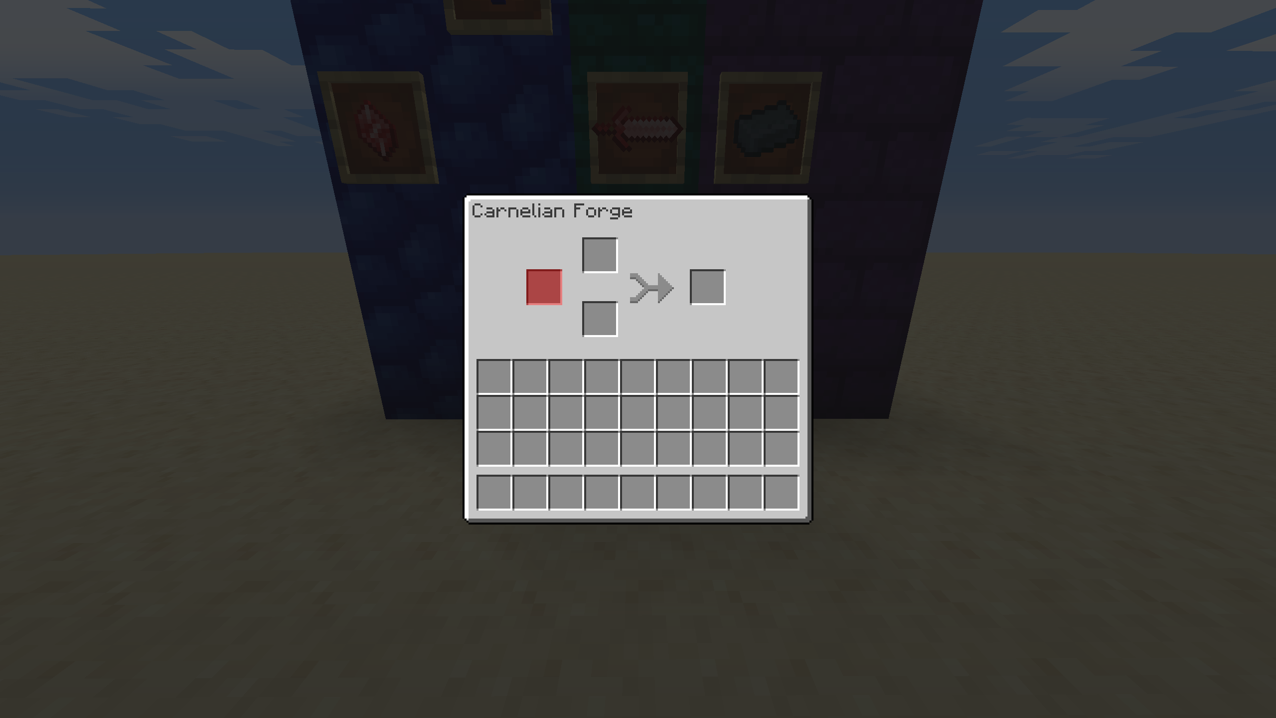 Carnelian Forge GUI