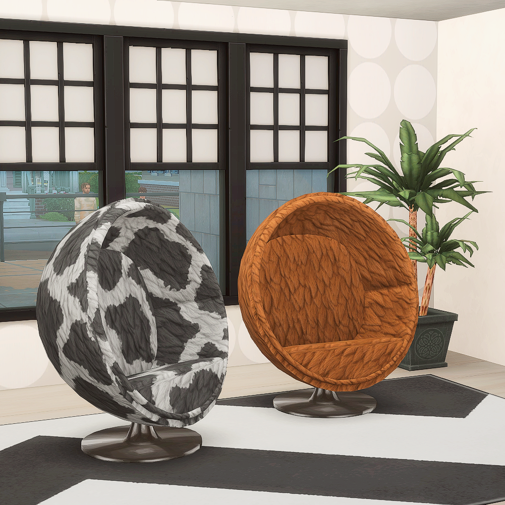 Floof Egg Chair - The Sims 4 Build / Buy - CurseForge