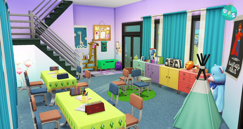 Little Smiles Center (With CC) - The Sims 4 Rooms / Lots - CurseForge