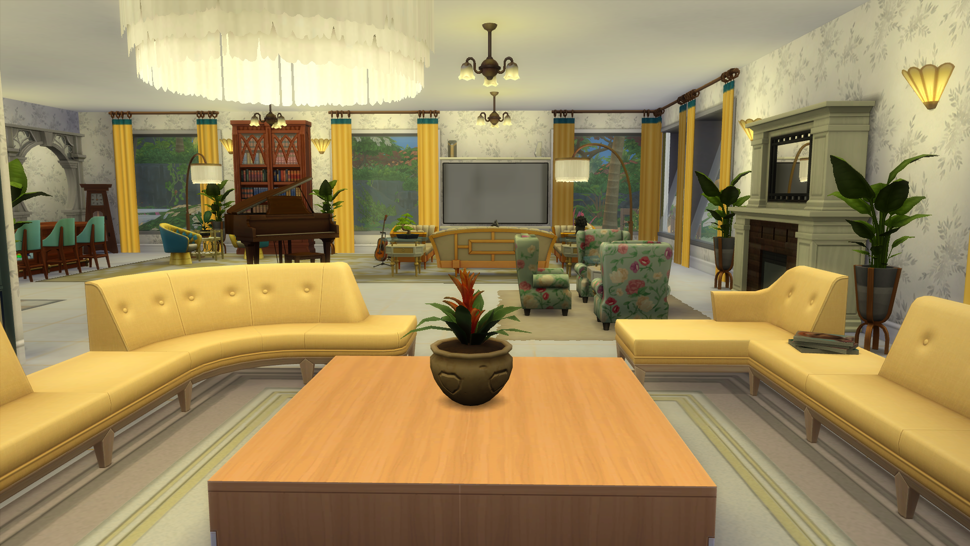 Living room & Bar