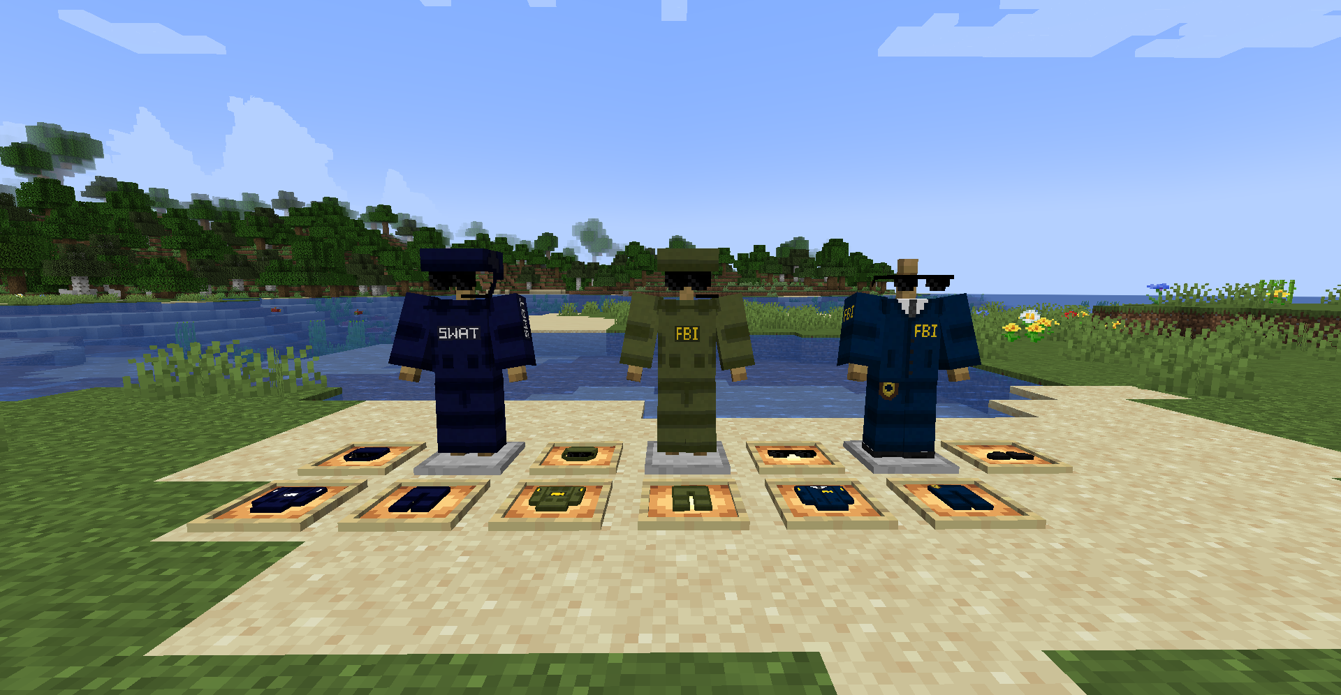 FBI and SWAT armors (front) (1.0.3-)