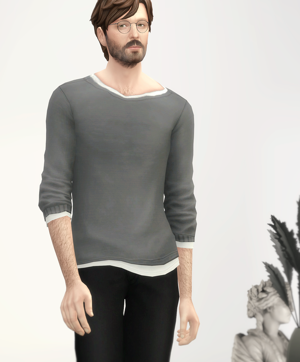 Download Relaxed-Fit T-Shirt - The Sims 4 Mods - CurseForge