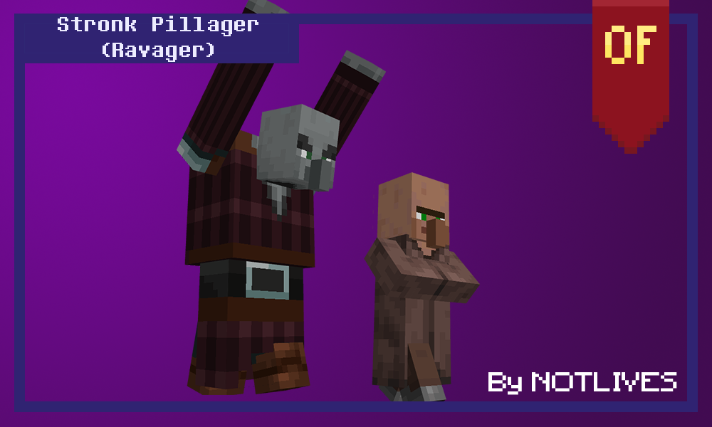 Stronk Pillager Screenshots Minecraft Resource Packs