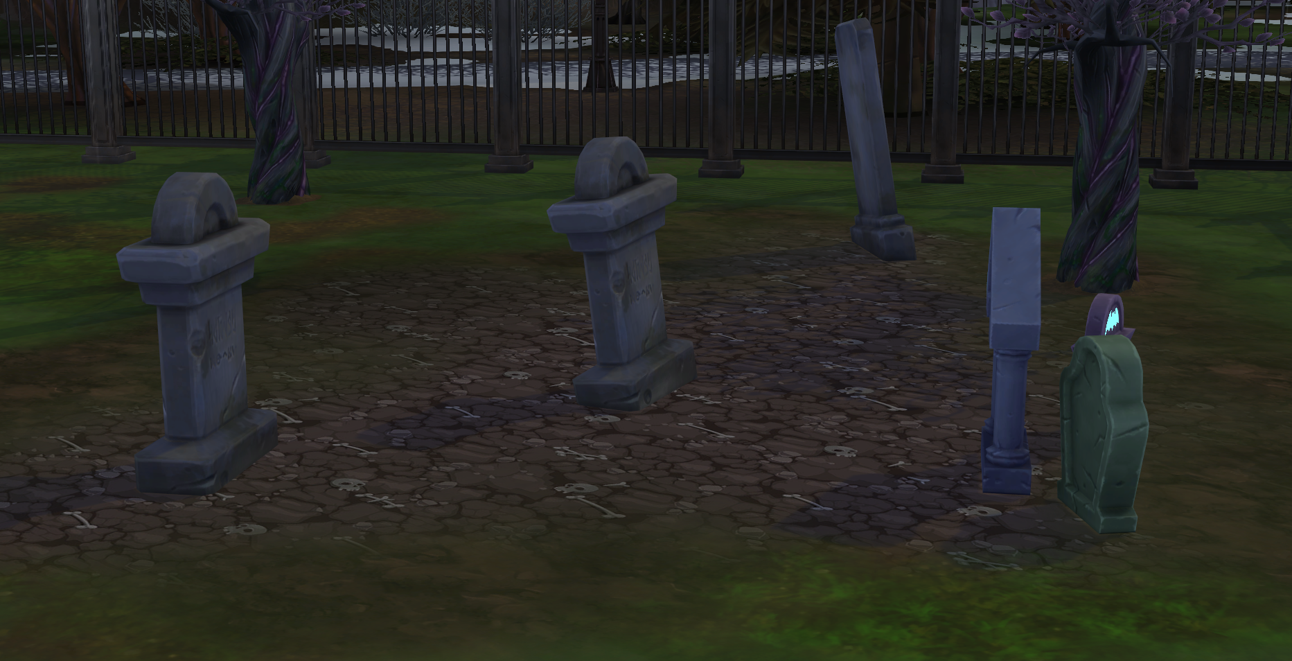 This is what the skull terrain will look like in your game